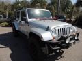 2007 Bright Silver Metallic Jeep Wrangler Unlimited Sahara 4x4  photo #1