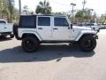 2007 Bright Silver Metallic Jeep Wrangler Unlimited Sahara 4x4  photo #13