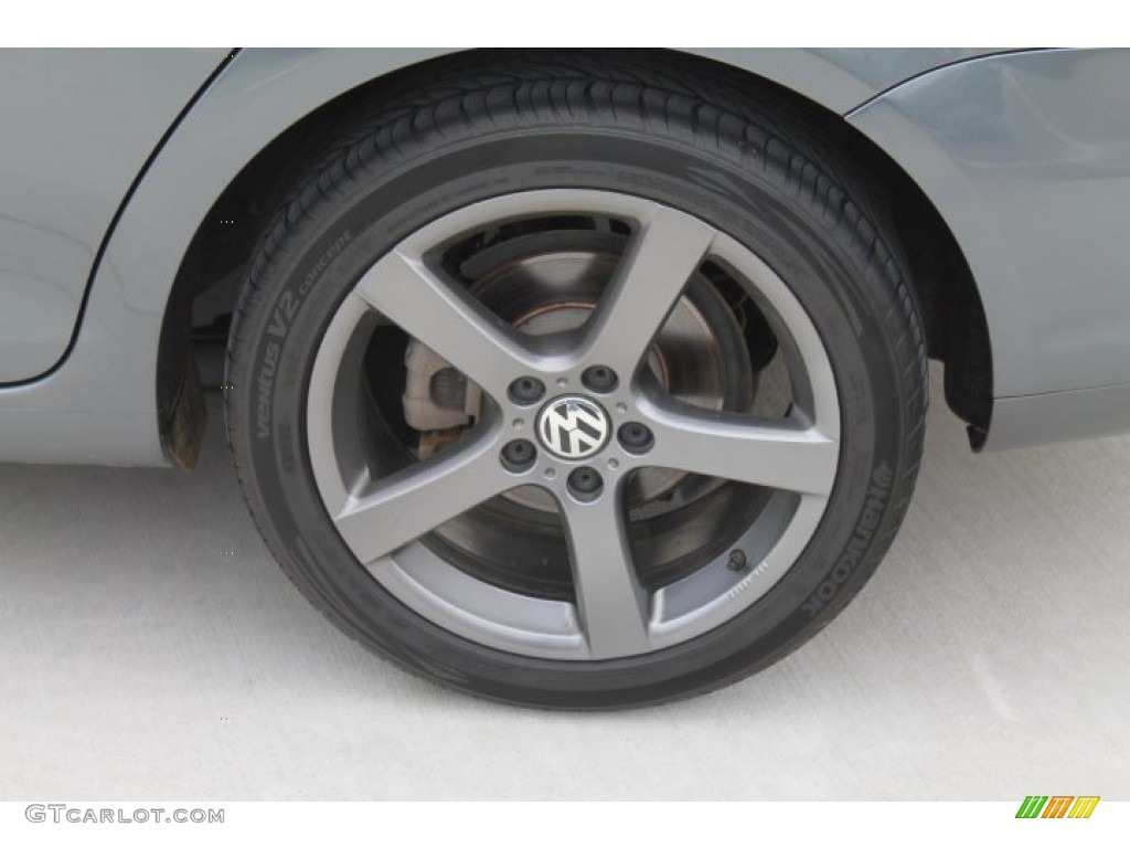 2010 Volkswagen Jetta TDI SportWagen Wheel Photo #91702256