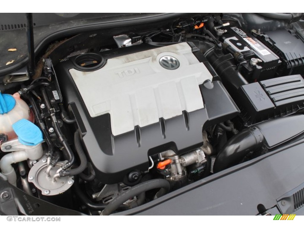 2010 Volkswagen Jetta TDI SportWagen 2.0 Liter TDI SOHC 16-Valve Turbo-Diesel 4 Cylinder Engine Photo #91702376