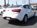 2014 Clear White Kia Rio LX  photo #3