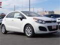 2014 Clear White Kia Rio LX  photo #1