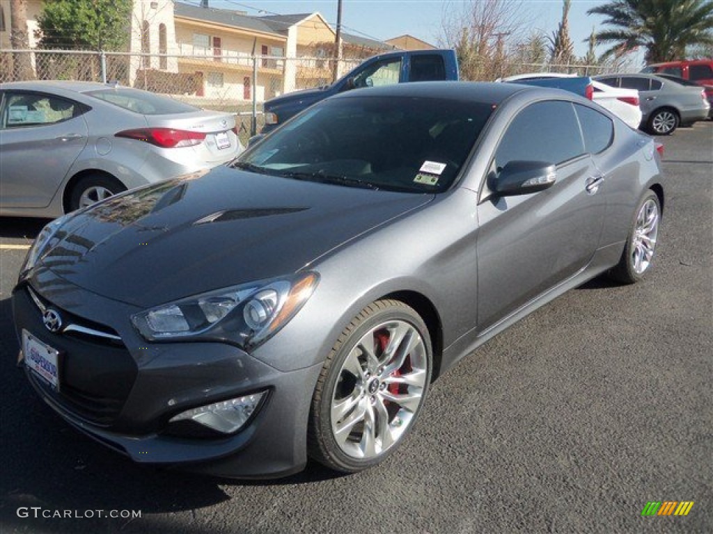 Empire State Gray Hyundai Genesis Coupe