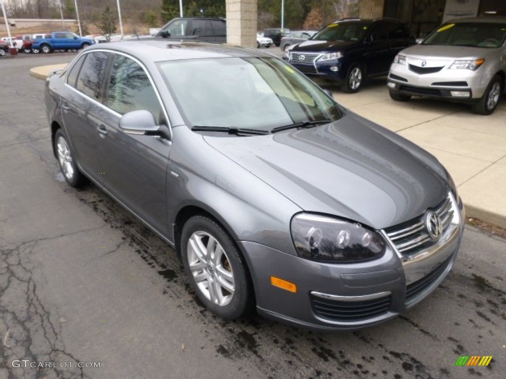 Platinum Grey Metallic 2007 Volkswagen Jetta Wolfsburg Edition Sedan Exterior Photo #91706761