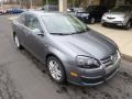 Platinum Grey Metallic 2007 Volkswagen Jetta Wolfsburg Edition Sedan Exterior