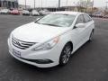 Pearl White 2014 Hyundai Sonata SE 2.0T