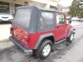 1999 Chili Pepper Red Pearlcoat Jeep Wrangler SE 4x4  photo #8