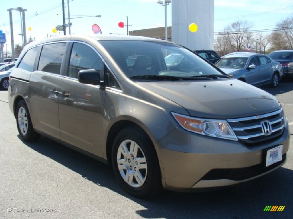 2012 Odyssey LX - Mocha Metallic / Beige photo #1