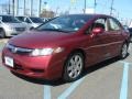Tango Red Pearl - Civic LX Sedan Photo No. 7