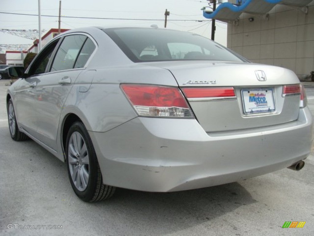 2011 Accord EX Sedan - Alabaster Silver Metallic / Black photo #6