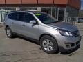 Silver Ice Metallic 2014 Chevrolet Traverse LT AWD Exterior