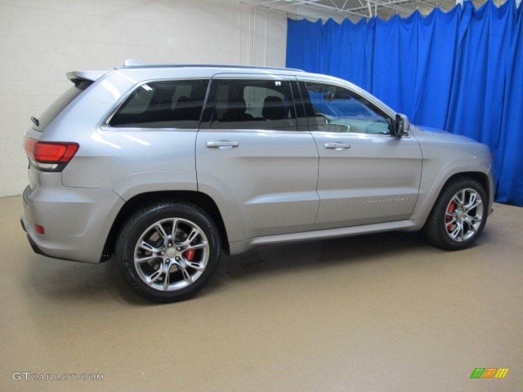 2014 Grand Cherokee SRT 4x4 - Billet Silver Metallic / SRT Morocco Black photo #10