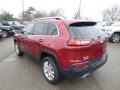Deep Cherry Red Crystal Pearl 2014 Jeep Cherokee Limited 4x4 Exterior