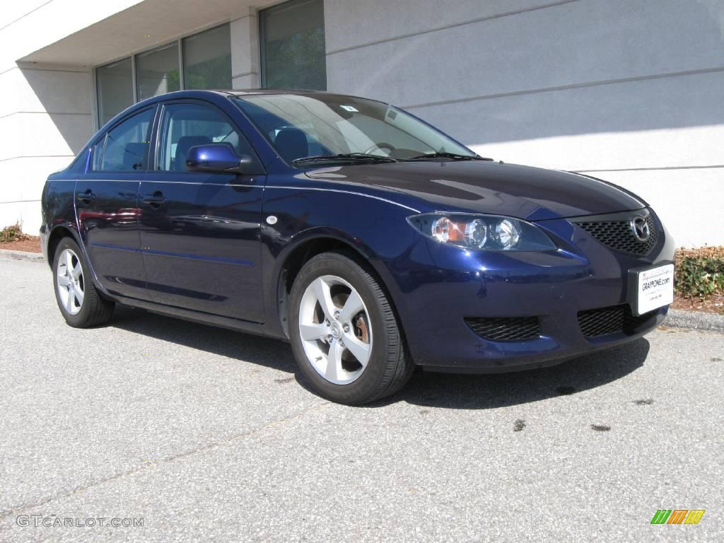 2006 Strato Blue Mica Mazda MAZDA3 i Sedan #9114151 ...