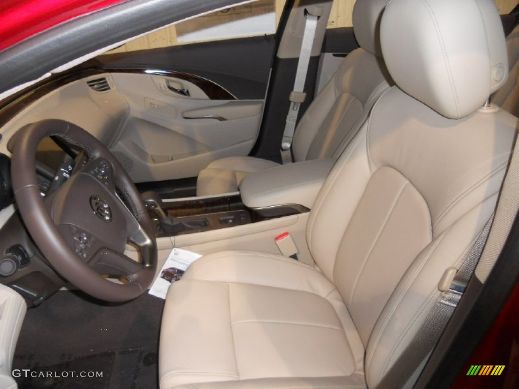 2014 LaCrosse Leather - Crystal Red Tintcoat / Light Neutral photo #5