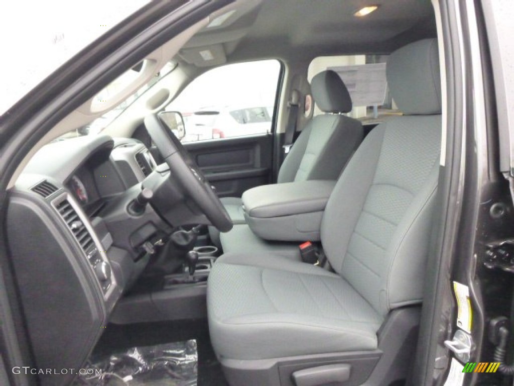 Black/Diesel Gray Interior 2014 Ram 2500 Tradesman Crew Cab 4x4 Photo #91712845