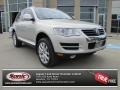 White Gold Metallic 2008 Volkswagen Touareg 2 VR6