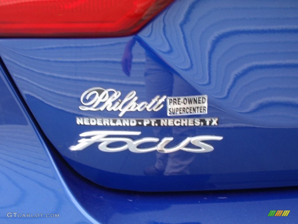 2012 Focus S Sedan - Sonic Blue Metallic / Charcoal Black photo #20