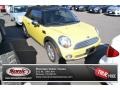 Interchange Yellow 2009 Mini Cooper Convertible