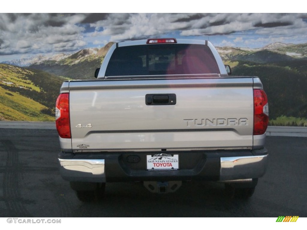 2014 Tundra SR5 Double Cab 4x4 - Silver Sky Metallic / Black photo #4