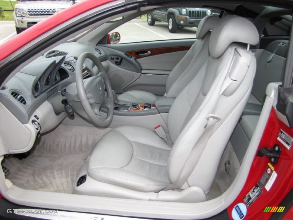 Ash Interior 2004 Mercedes-Benz SL 500 Roadster Photo #91715830