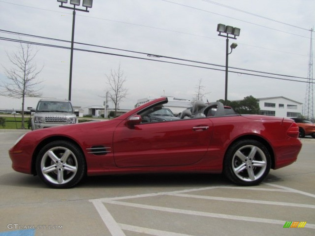 Mars Red 2004 Mercedes-Benz SL 500 Roadster Exterior Photo #91715890