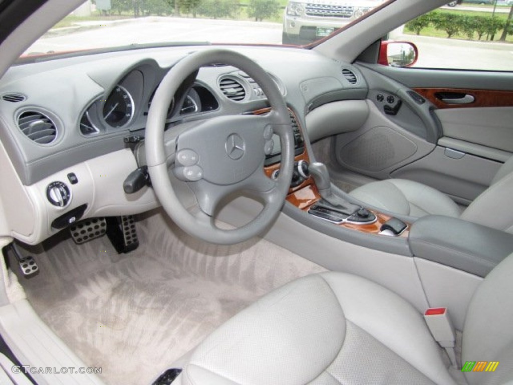 Ash Interior 2004 Mercedes-Benz SL 500 Roadster Photo #91716043