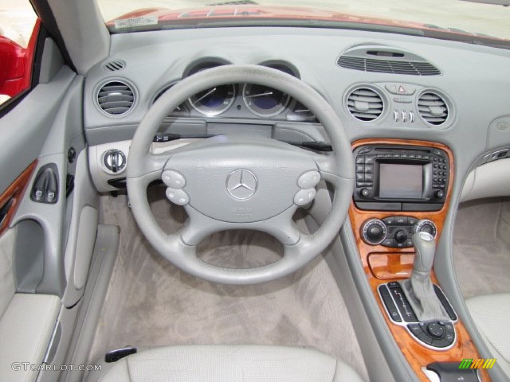 2004 Mercedes-Benz SL 500 Roadster Ash Dashboard Photo #91716064