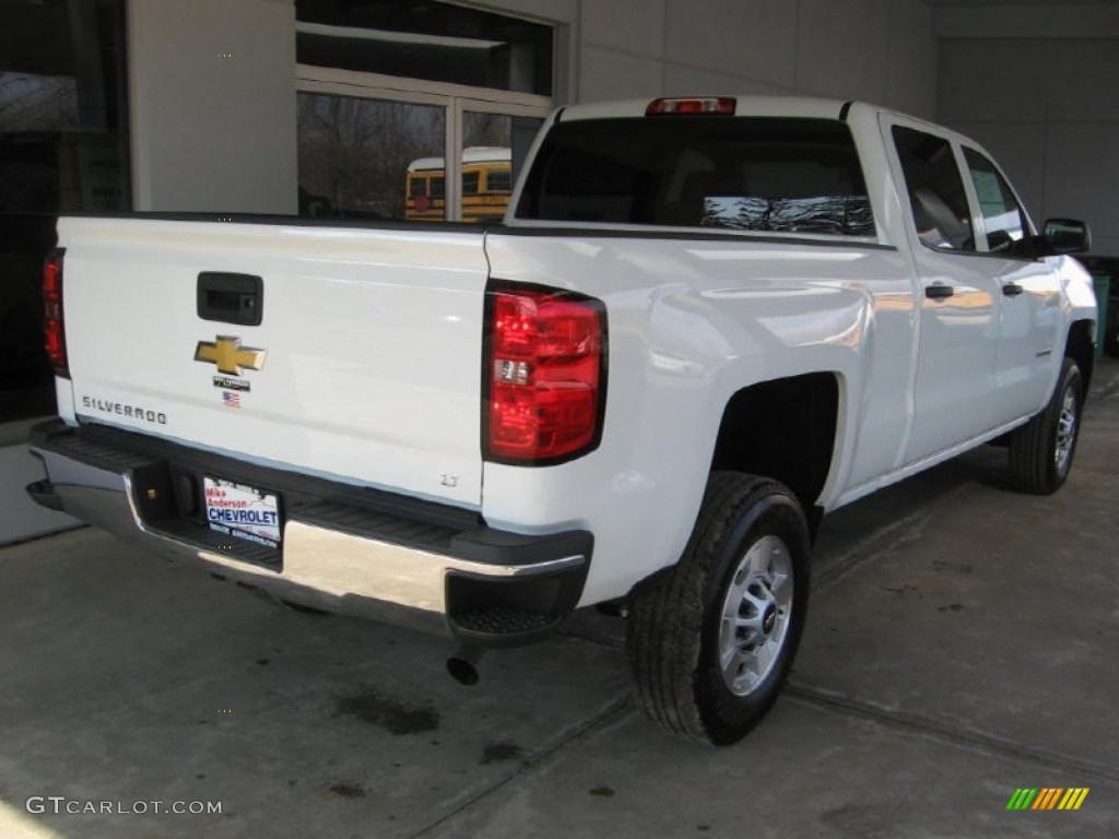 2015 Silverado 2500HD LT Crew Cab - Summit White / Jet Black photo #15