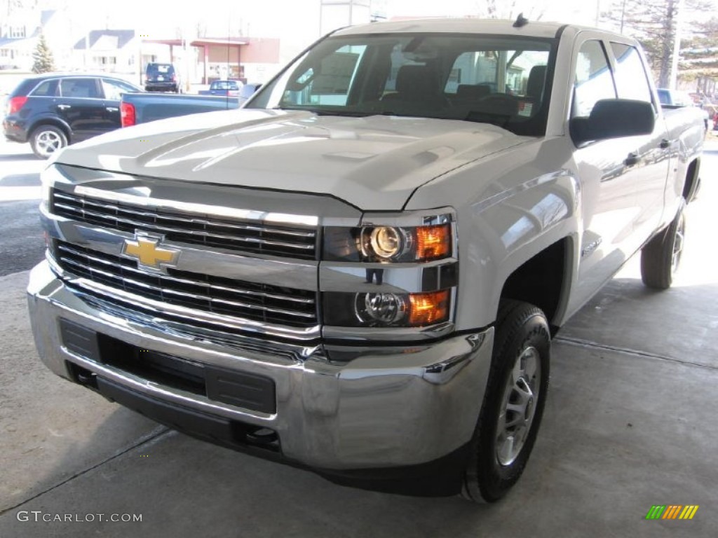 2015 Silverado 2500HD LT Crew Cab - Summit White / Jet Black photo #18