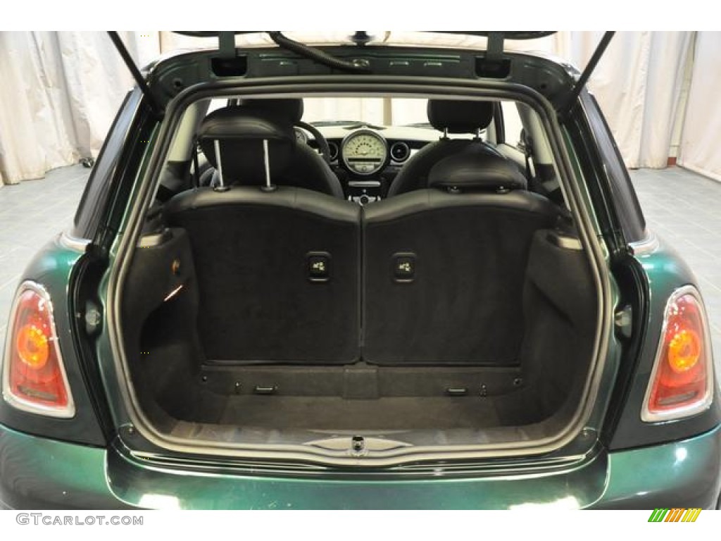 2009 Cooper Hardtop - British Racing Green Metallic / Punch Carbon Black Leather photo #20