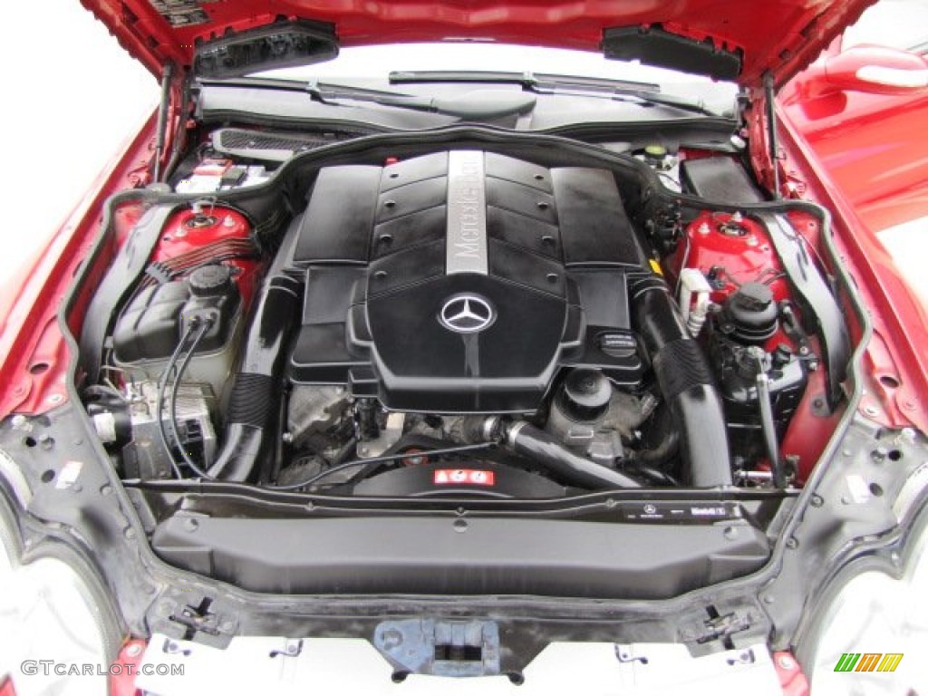 2004 Mercedes-Benz SL 500 Roadster Engine Photos