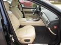 2014 Jaguar XF Barley/Warm Charcoal Interior Front Seat Photo