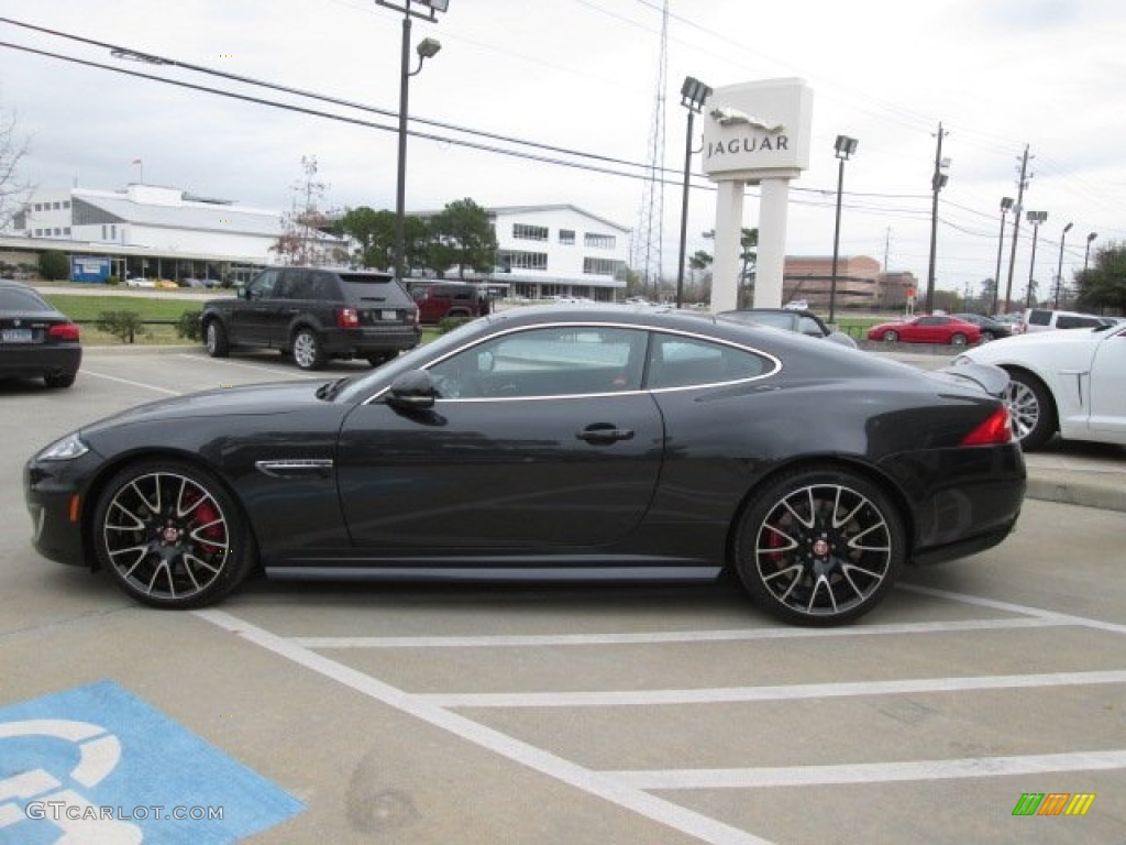 Stratus Grey Metallic 2014 Jaguar XK XKR Coupe Exterior Photo #91718107