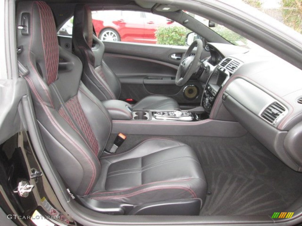 Red Duo Tone/Warm Charcoal Interior 2014 Jaguar XK XKR Convertible Photo #91718440