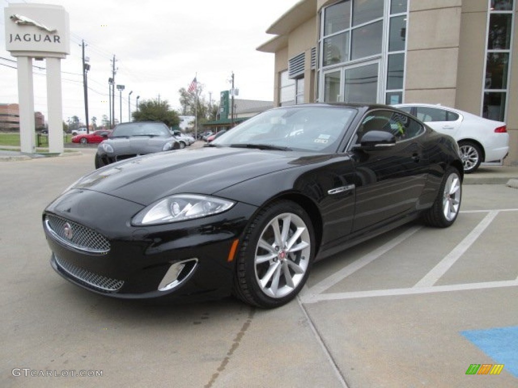 Ultimate Black Metallic 2014 Jaguar XK Touring Coupe Exterior Photo #91718827