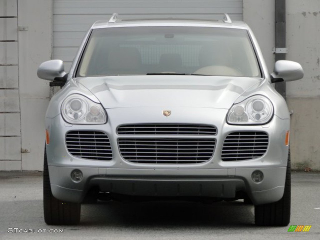 Crystal Silver Metallic 2006 Porsche Cayenne Turbo S Exterior Photo #91719271