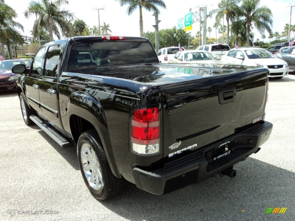 2008 Sierra 1500 Denali Crew Cab - Onyx Black / Ebony photo #10