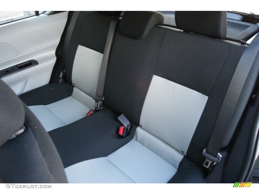 Light Blue Gray/Black Interior 2014 Toyota Prius c Hybrid Three Photo #91719349