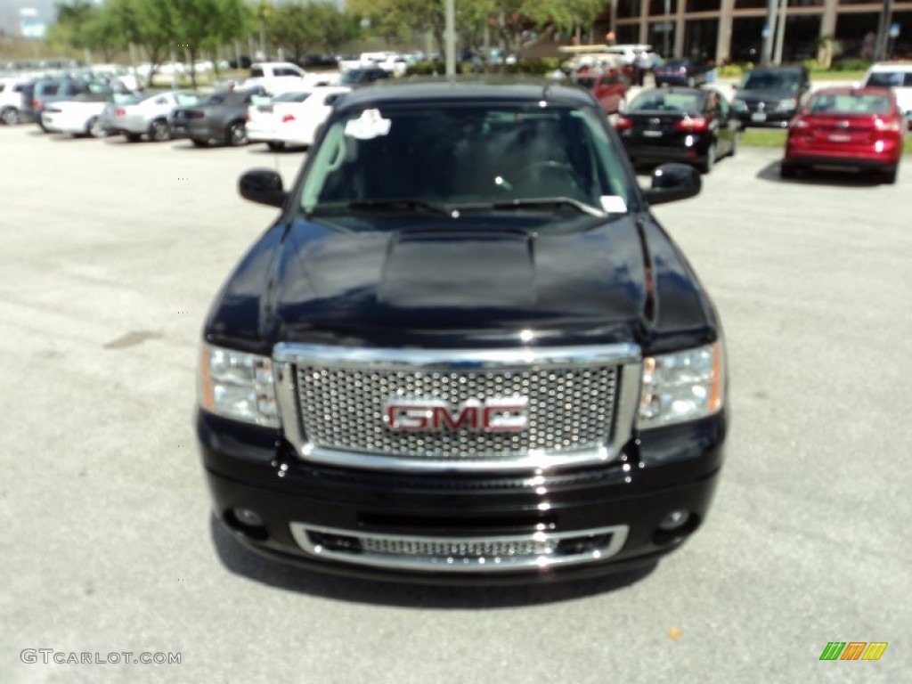 2008 Sierra 1500 Denali Crew Cab - Onyx Black / Ebony photo #18