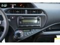 2014 Toyota Prius c Light Blue Gray/Black Interior Controls Photo