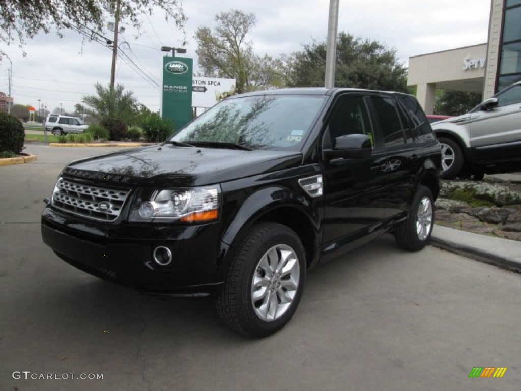 Santorini Black Metallic 2014 Land Rover LR2 HSE 4x4 Exterior Photo #91719571