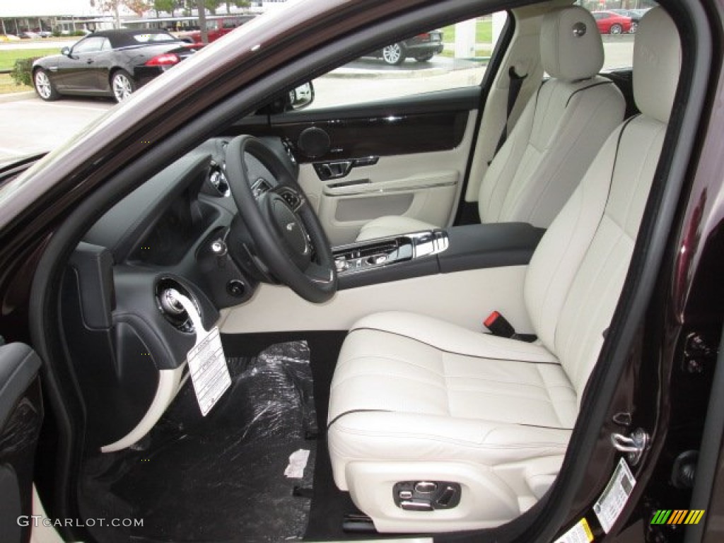 Ivory Interior 2014 Jaguar XJ XJL Portfolio AWD Photo #91719922