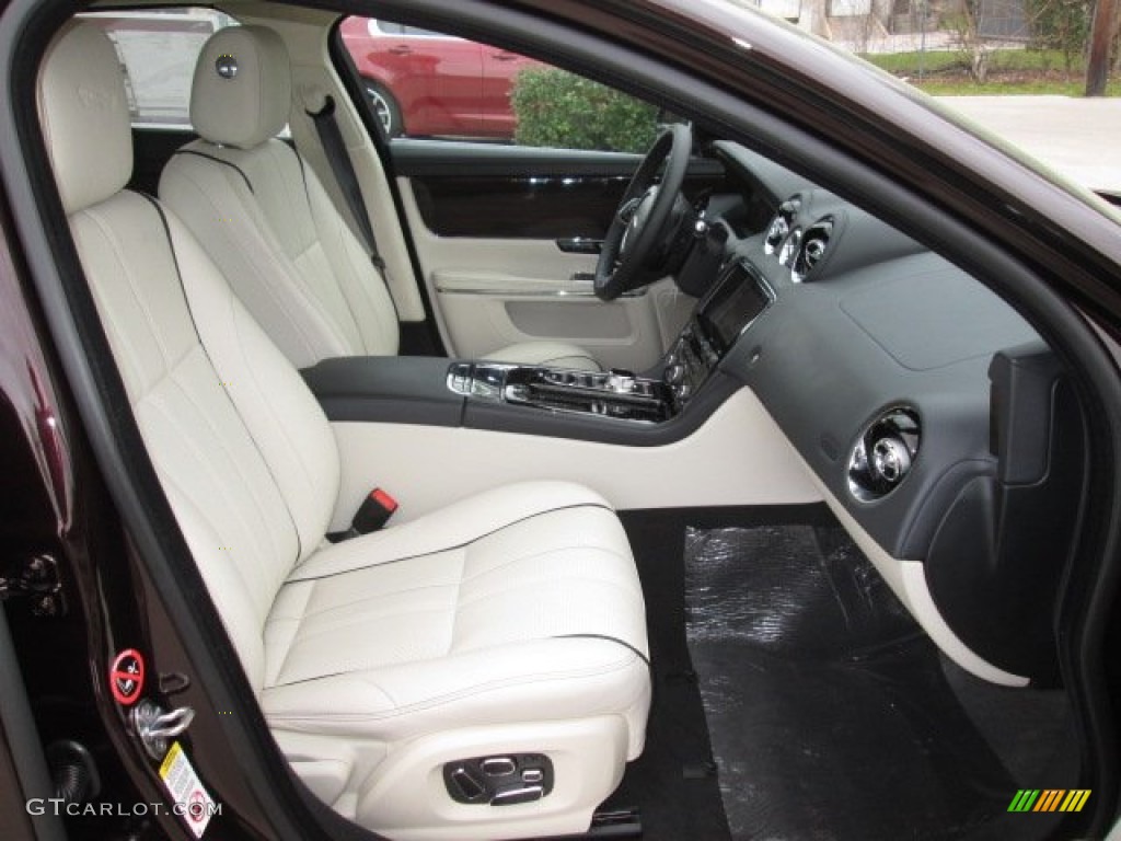 Ivory Interior 2014 Jaguar XJ XJL Portfolio AWD Photo #91720228
