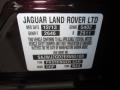 CHP: Caviar Metallic 2014 Jaguar XJ XJL Portfolio AWD Color Code