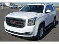 2015 Summit White GMC Yukon SLE 4WD  photo #2