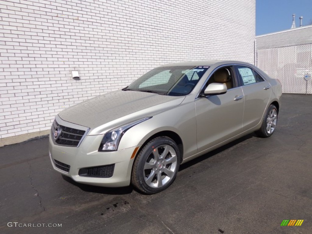 Silver Coast Metallic 2014 Cadillac ATS 2.0L Turbo AWD Exterior Photo #91722973