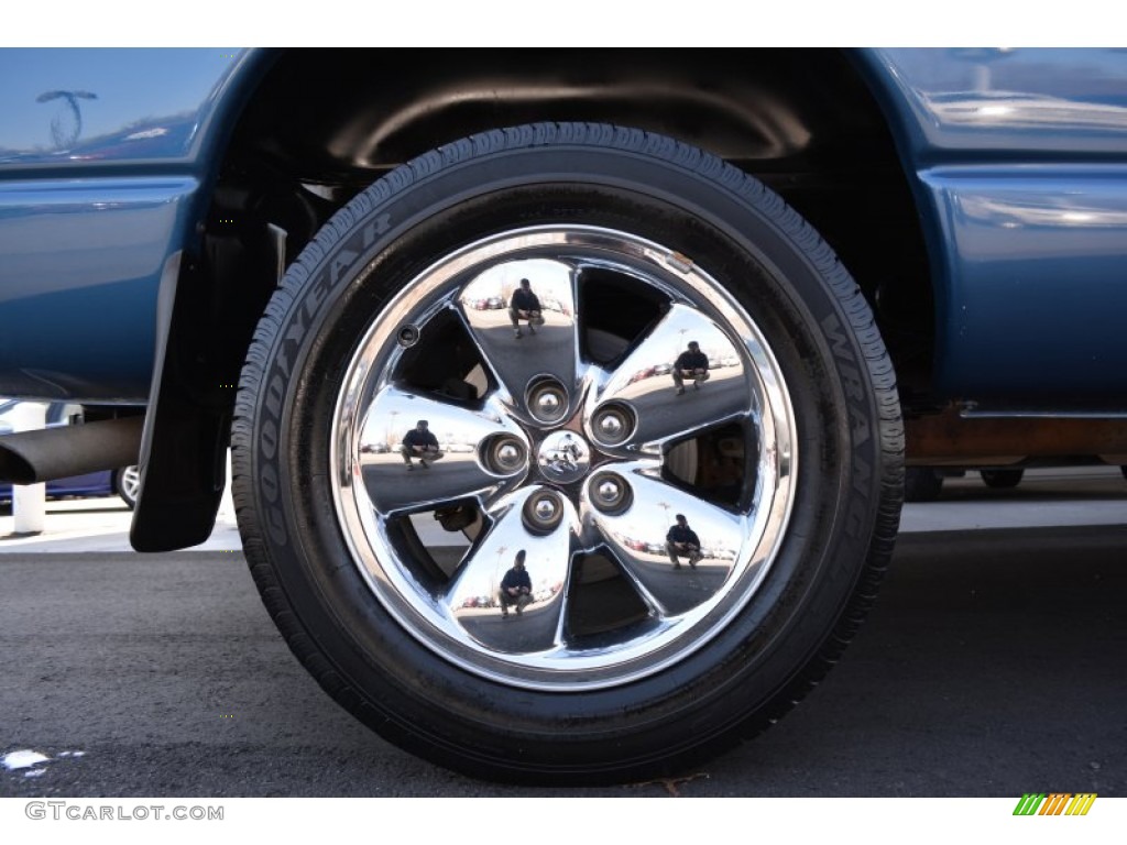 2005 Ram 1500 ST Quad Cab - Atlantic Blue Pearl / Dark Slate Gray photo #17