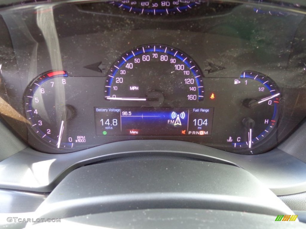 2014 Cadillac ATS 2.0L Turbo AWD Gauges Photo #91723414