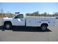 Summit White - Silverado 3500HD WT Regular Cab 4x4 Utility Truck Photo No. 3